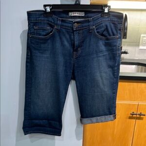 J Brand Blue Knee length Shorts